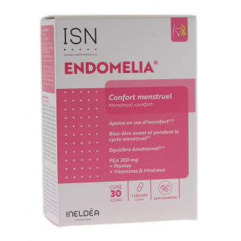 Endomelia confort menstruel Ineldea - boite de 60 gélules