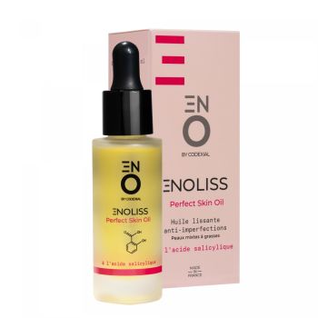 Enoliss perfect skin oil Huile lissante ENO laboratoire Codexial - flacon compte-gouttes de 20 ml