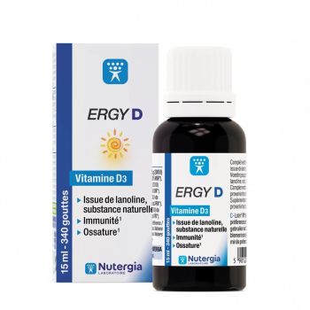 Ergy D Nutergia - flacon de 15 ml