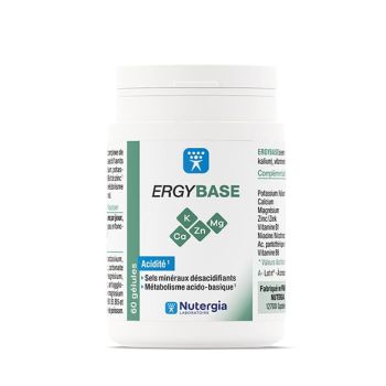 Ergybase Nutergia - 60 gélules