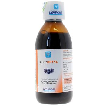 Ergyoptyl solution Nutergia - flacon de 250 ml