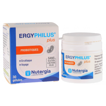 Ergyphilus Plus Nutergia - boîte de 30 gélules