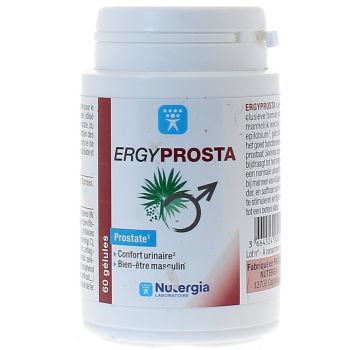 Ergyprosta confort urinaire masculin Nutergia - boite de 60 gélules