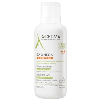 Exomega Control Baume émollient A-Derma - flacon de 400 ml