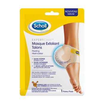 Expertcare Masque exfoliant talons Scholl - 1 paire