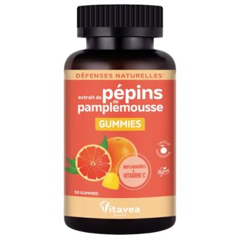 Extrait de pépins de pamplemousse Vitavea - pot de 30 gummies