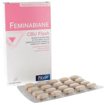 Feminabiane CBU Flash Pileje - boite de 20 comprimés