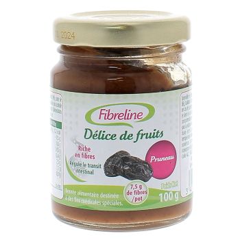 Fibreline Délice de fruits pruneau - pot de 100g