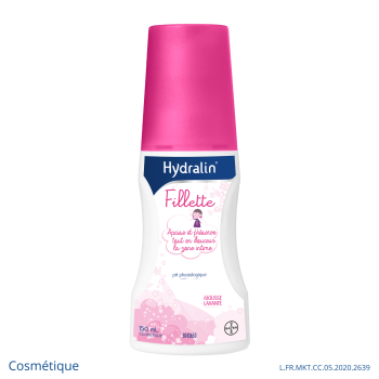 Hydralin Fillette Mousse Lavante 150 ml soin zone intime