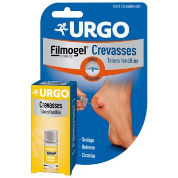 Filmogel Crevasses talons fendillés Urgo - flacon de 7,5ml