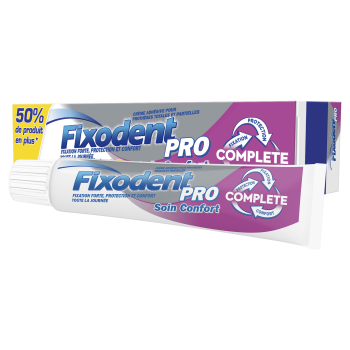 Fixodent pro complete soin confort - Tube 70,5 g