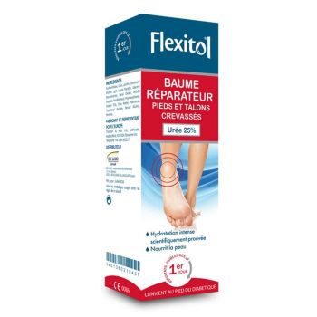 Flexitol baume réparateur pied et talons crevassés - tube de 112 g