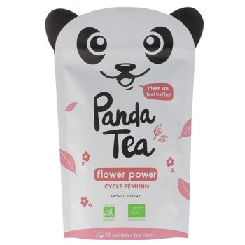 Flower Power cycle féminin Panda Tea - 28 sachets