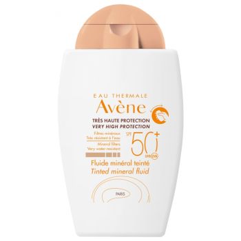 Fluide minéral teinté SPF50+ Avène - flacon de 40 ml