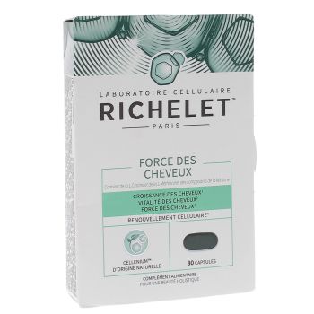 Force des cheveux Richelet - boîte de 30 capsules