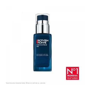 Force suprême gel anti-âge Biotherm homme - flacon-pompe de 50ml