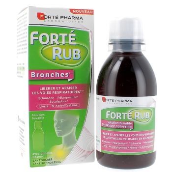 Forté Rub Bronches Forté Pharma - flacon de 200 ml