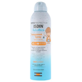 Fotoprotector Pediatrics Spray Transparent Wet Skin SPF50 Isdin - Spray de 250ml