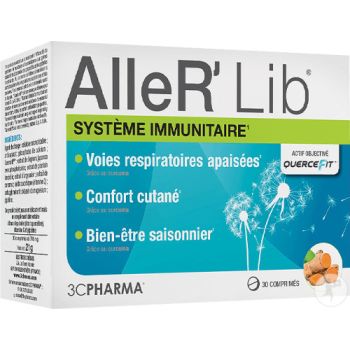 AlleR'Lib système immunitaire 3CPharma - boite de 30 comprimés