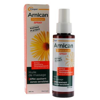 Arnican huile de massage Cooper - spray de 100ml