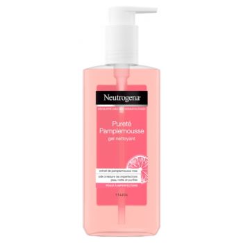 Gel nettoyant pureté pamplemousse Neutrogena - flacon-pompe de 200ml