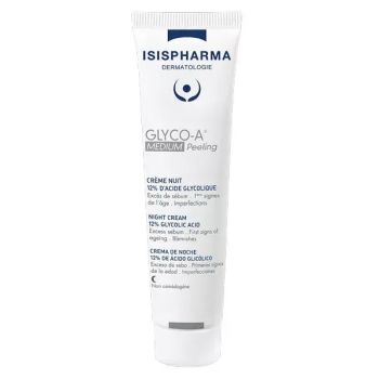 Glyco-A Medium Peeling crème nuit 12% d'acide glycolique Isispharma - tube de 30ml