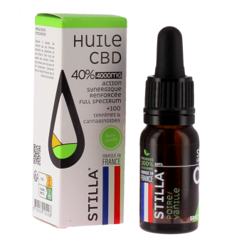 Huile CBD 40% poire-vanille Stilla - flacon de 10ml