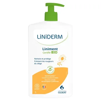 Liniderm Liniment huile de tournesol et olive Gilbert - flacon-pompe de 1L