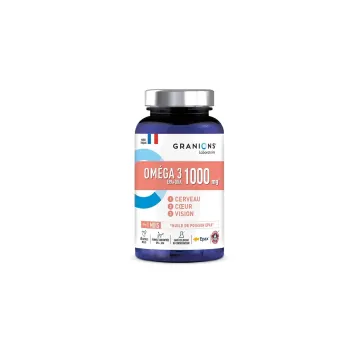 Omega 3 1000mg Granions - boîte de 60 capsules