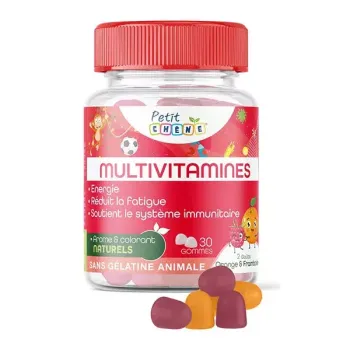 Petit Chêne multivitamines Les 3 Chênes - pot de 30 gommes