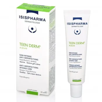 Teen Derm A-pure soin anti-imperfections Isispharma - tube de 30ml