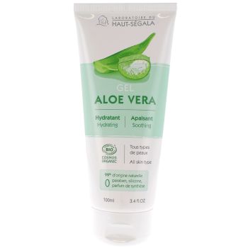 Gel Aloe Vera Hydratant Apaisant Laboratoire Haut-Ségala - tube de 100 ml