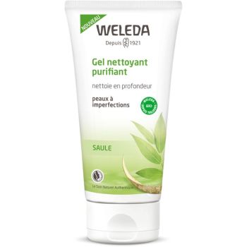 Gel Nettoyant Purifiant peaux à imperfections Weleda - tube de 100 ml