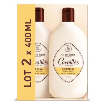 Gel bain douche l'original Rogé Cavaillès - lot 2 flacons de 400ml