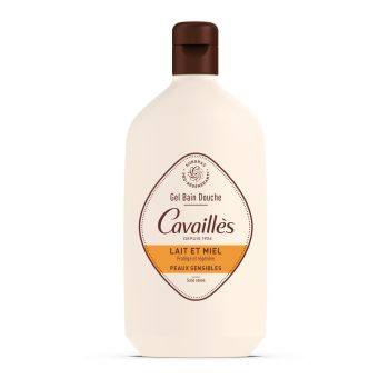 Gel bain douche lait et miel Rogé Cavaillès - flacon de 400ml