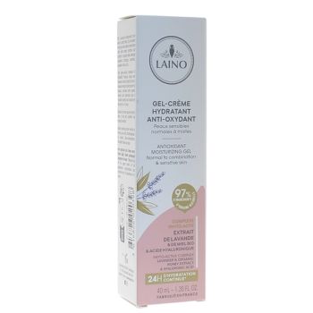 Gel-crème hydratant anti-oxydant Laino - tube de 40 ml