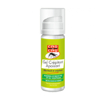 Gel crépitant apaisant cinq sur cinq natura - spray de 50 ml