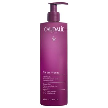 Gel douche Thé des Vignes Caudalie - flacon-pompe de 400ml