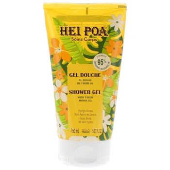 Gel douche au Monoï de Tahiti AO Hei Poa - tube de 150 ml