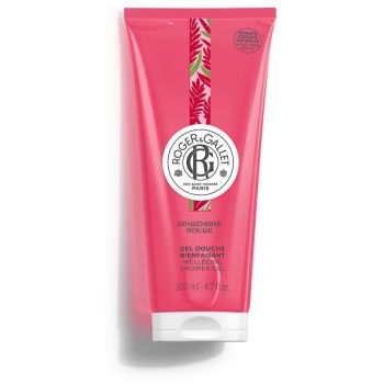 Gel douche bienfaisant Gingembre rouge Roger & Gallet - tube de 200 ml