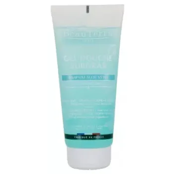 Gel douche surgras aloe vera Beauterra - tube de 200ml