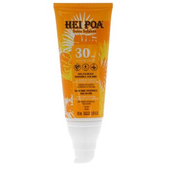 Gel en huile invisible solaire SPF30 Hei Poa - tube de 100ml