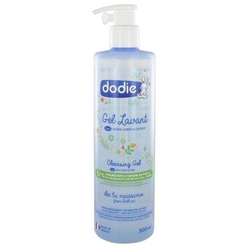 Gel lavant 3 en 1 Dodie - flacon de 500 ml