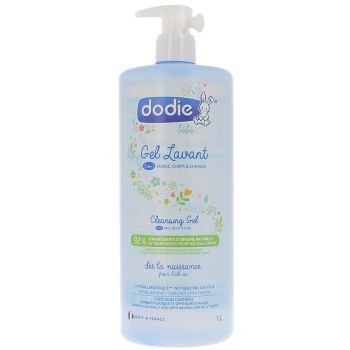 Gel lavant 3 en 1 Dodie - Flacon de 1 litre