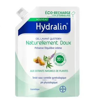 Hydralin Naturellement doux gel lavant - éco-recharge de 400ml