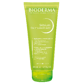 Gel moussant actif peeling Sébium Bioderma - tube de 100ml