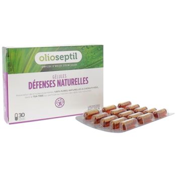 Gélules Défenses naturelles Olioseptil - boîte de 30 gélules