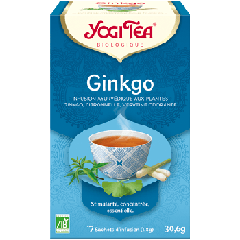 Ginkgo bio Yogi Tea - 17 infusettes