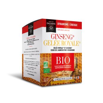 Ginseng gelée royale Dayang - boîte de 10 ampoules