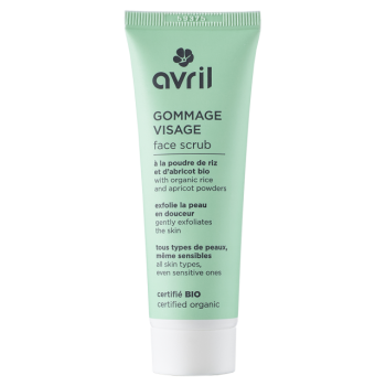 Gommage visage bio Avril - tube de 50 ml